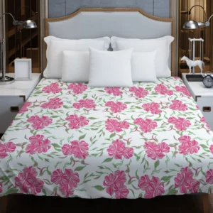 Vintage Small Flowers Grace Design Duvet Cover