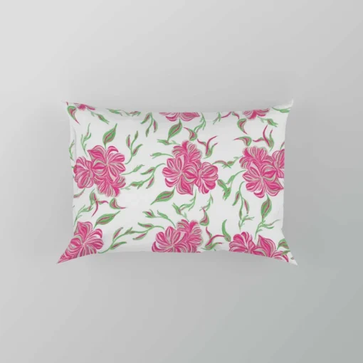 Vintage Small Flowers Grace Design Pillow Case