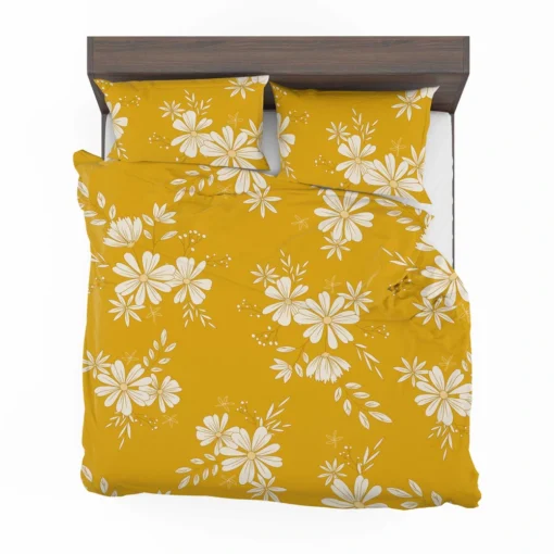 Vintage Style Chamomile Flowers Bedding Set 2