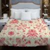 Vintage Style Damask Duvet Cover