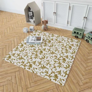 Vintage Swirls Element Rug 1