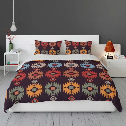 Vintage Tribal Design Bedding Set 1