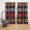 Vintage Tribal Design Curtain