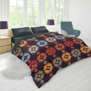 Vintage Tribal Design Duvet Cover 1