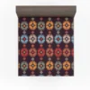 Vintage Tribal Design Fitted Sheet