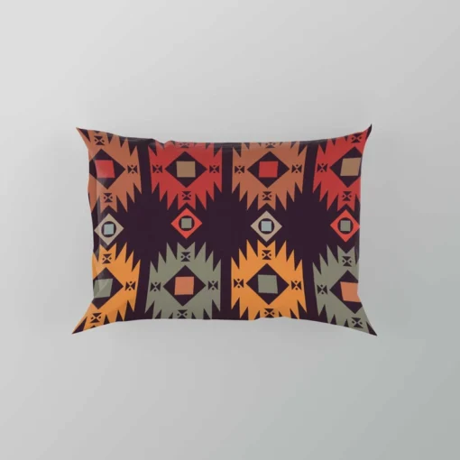 Vintage Tribal Design Pillow Case