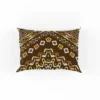 Vintage Tribal Zigzag Pattern Pillow Case