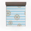 Vintage Wooden Ship Wheel Fitted Sheet