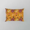 Vintage Yellow Mini Flowers Pattern Pillow Case