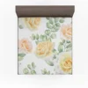 Vintage Yellow Rose Fitted Sheet