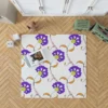 Violet Floral Element Shillington Pattern Rug