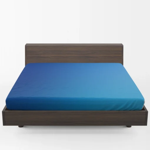 Vivid Blue Gradient Fitted Sheet 1