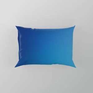 Vivid Blue Gradient Pillow Case