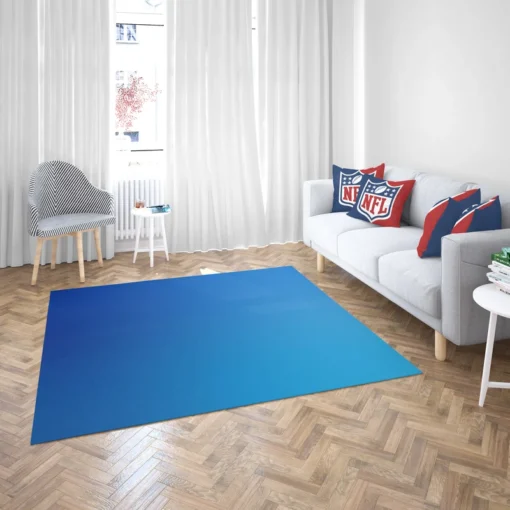 Vivid Blue Gradient Rug 2