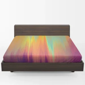 Vivid Colors Abstract Pattern Fitted Sheet 1