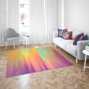 Vivid Colors Abstract Pattern Rug 2