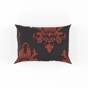 Volumetric Damask Seamless Pattern Pillow Case