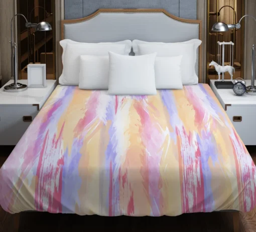 Watercolor Abstract Background Duvet Cover