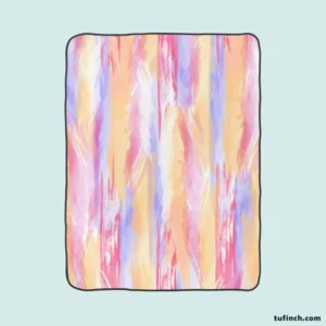 Watercolor Abstract Background Fleece Blanket 1