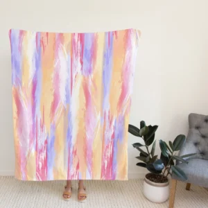 Watercolor Abstract Background Fleece Blanket