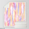 Watercolor Abstract Background Sherpa Fleece Blanket