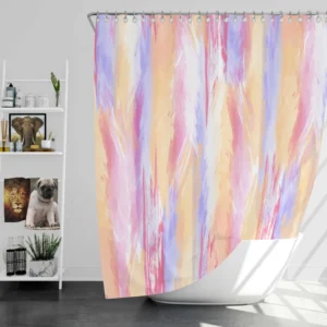 Watercolor Abstract Background Shower Curtain