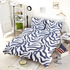 Watercolor Animal Print Wildlife Pattern Bedding Set