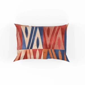 Watercolor Geometric Background Pillow Case