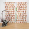 Watercolor Giraffe Pattern Curtain