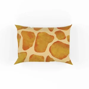 Watercolor Giraffe Skin Pattern Pillow Case