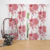 Watermelon Colored Curtain