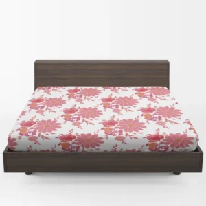 Watermelon Colored Fitted Sheet 1