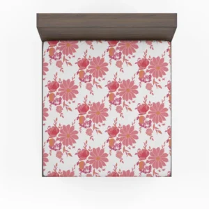 Watermelon Colored Fitted Sheet