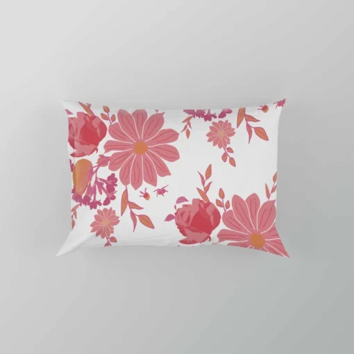 Watermelon Colored Pillow Case