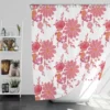 Watermelon Colored Shower Curtain