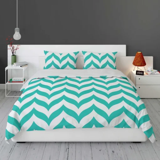 Wavy Zigzag Chevron Bedding Set 1