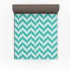 Wavy Zigzag Chevron Fitted Sheet