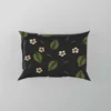 White Aralia Flower Pattern Pillow Case