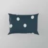 White Polka Dots Pattern Pillow Case