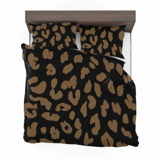 Wild Jaguar Print Pattern Bedding Set 2