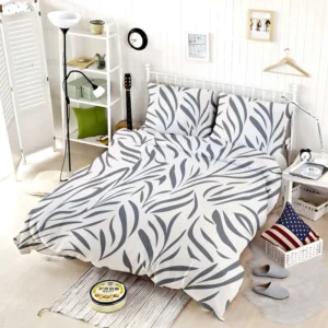 Wild Leafy Minimalistic Bedding Set