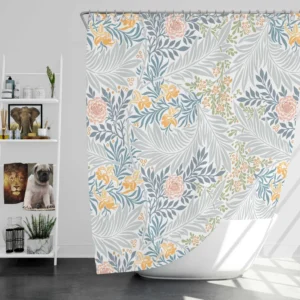 William Morris Larkspur Design Shower Curtain