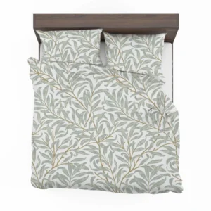 Willow Leaves Nature Pattern Bedding Set 1