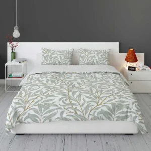 Willow Leaves Nature Pattern Bedding Set 2