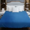 Windows Blue Solid Color Duvet Cover