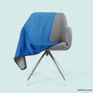 Windows Blue Solid Color Fleece Blanket 2