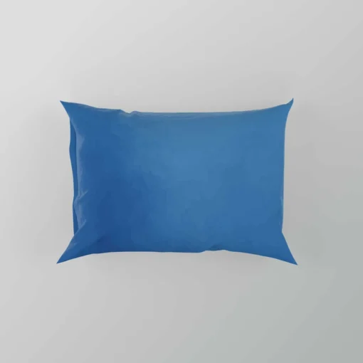 Windows Blue Solid Color Pillow Case