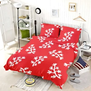 Winter Seasonal Pattern Bedding Set