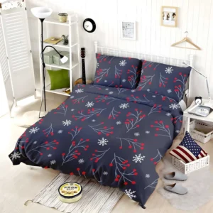 Winter Viburnum Pattern Bedding Set