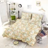 Yellow Daisy Mini Flower Design Bedding Set